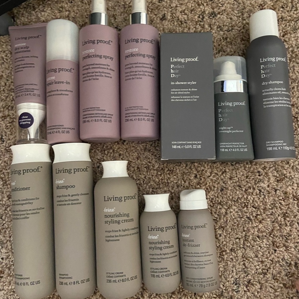 Lot of Living Proof Hair Products